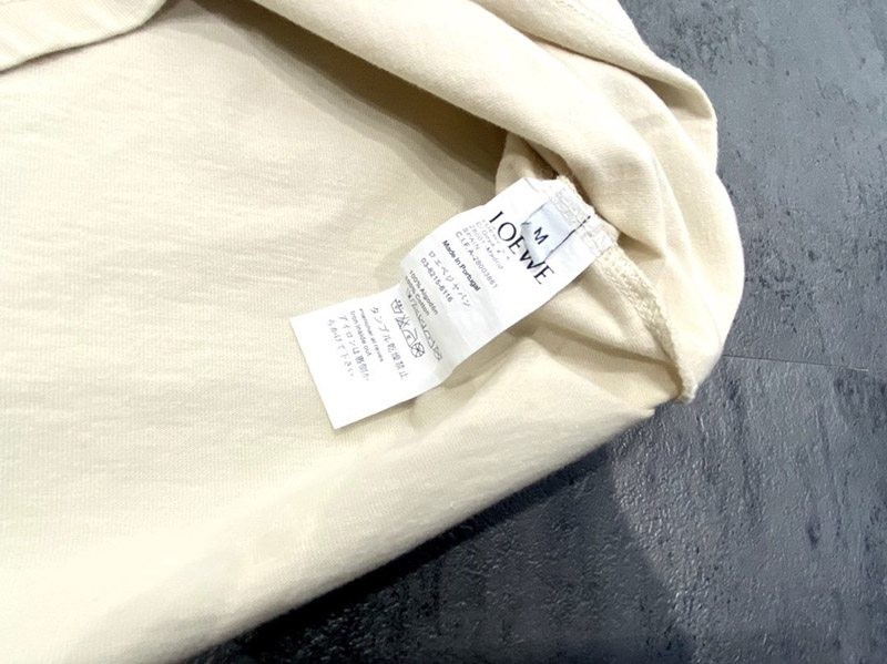 春もの新作 ロエベ コットン アナグラムTシャツ スーパーコピー low41681